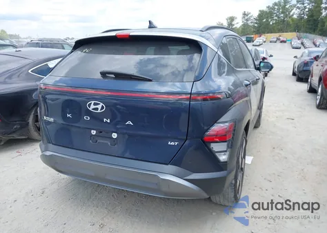 2024 Hyundai Kona Limited из США, поврежденный, VIN KM8HE3A30RU098592